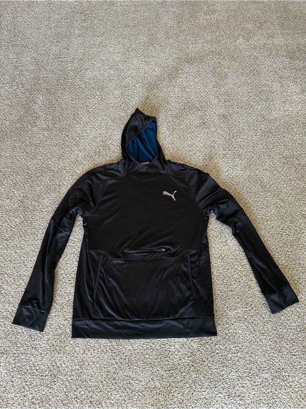PUMA Men's Evostripe Warm Hoody Sweatshirt Sz L